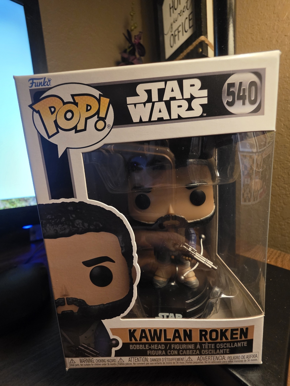 Funko Pop! Star Wars 540 Kawlan Roken - Brown Figure